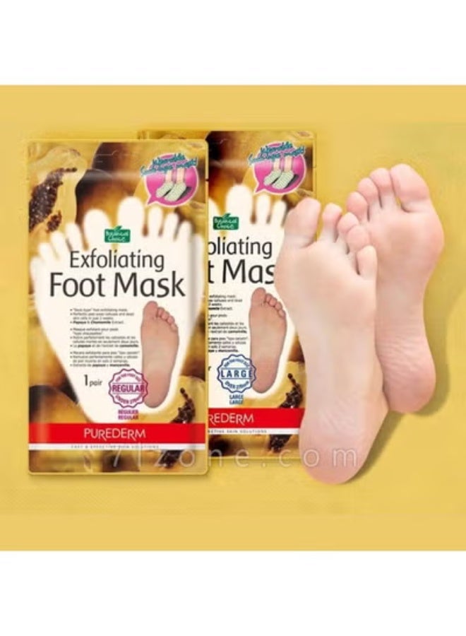 بيور ديرم قناع تقشير القدمين من بيورديرم بوتانيكال تشويس، ، زوج واحد - Image 4